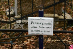 Рахматуллина Сания Садыковна