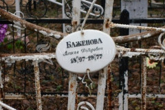 Баженова Анисья Фёдоровна