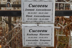 Сысоева Александра Петровна