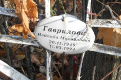 Гаврилова Надежда Михайловна